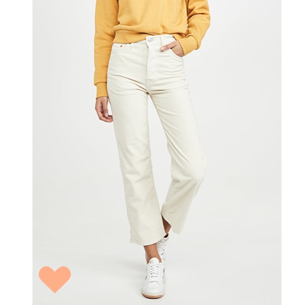 Levi’s Straight Ankle Pants, Corduroys, Sz 30